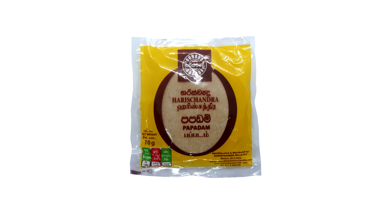 Harischandra Masala Papadam (70g)