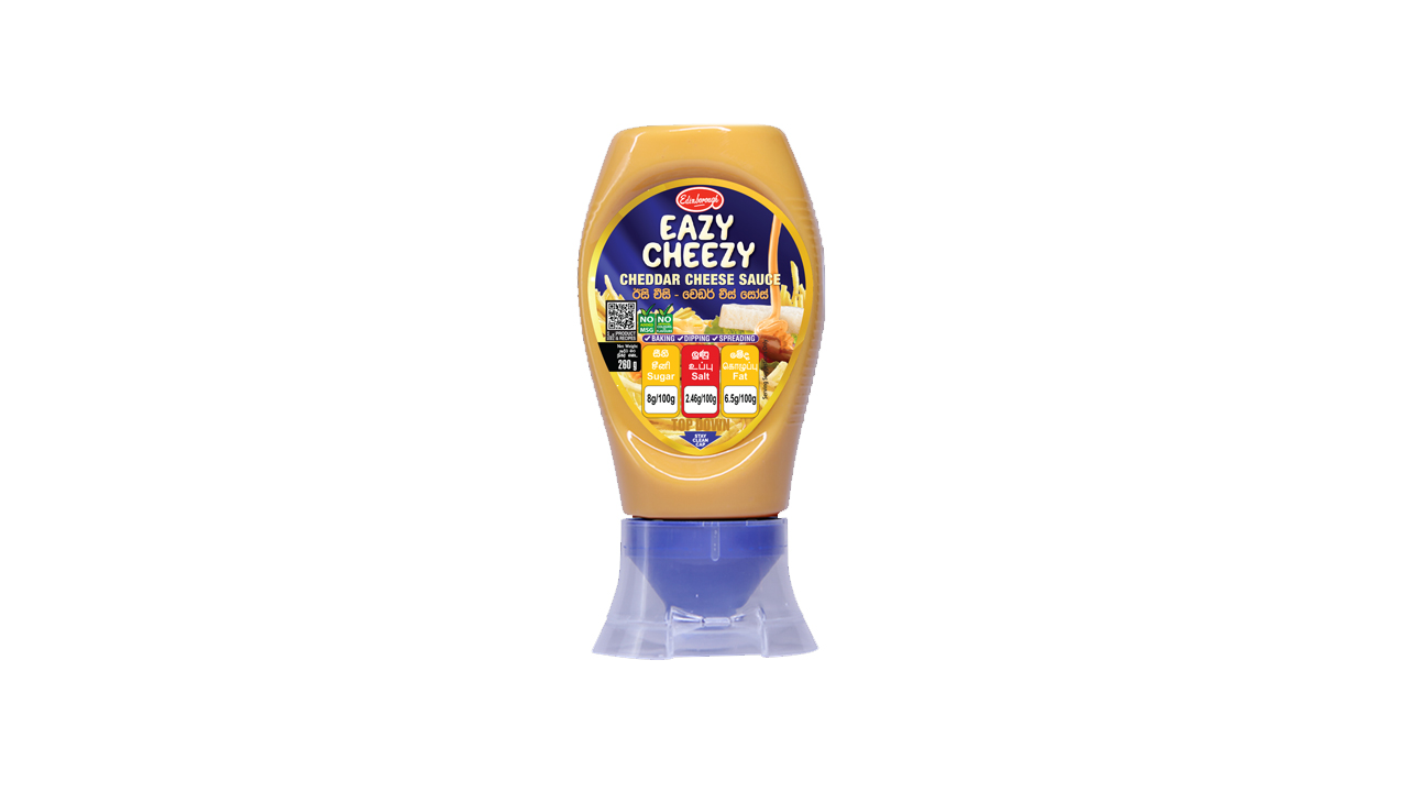 Edinborough Eazy Cheezy Cheddar Cheese Sauce (260g)