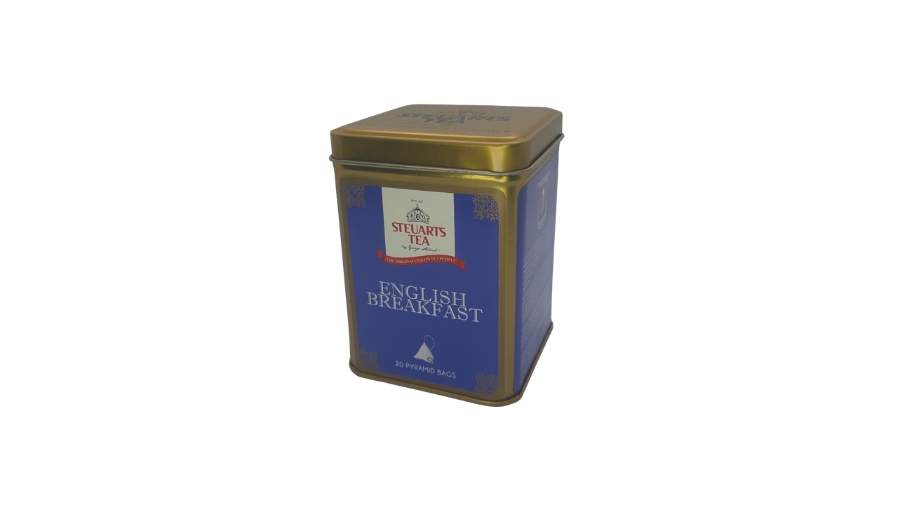 Steuarts Tea English Breakfast (40g) 20 Pyramid Tea Bags