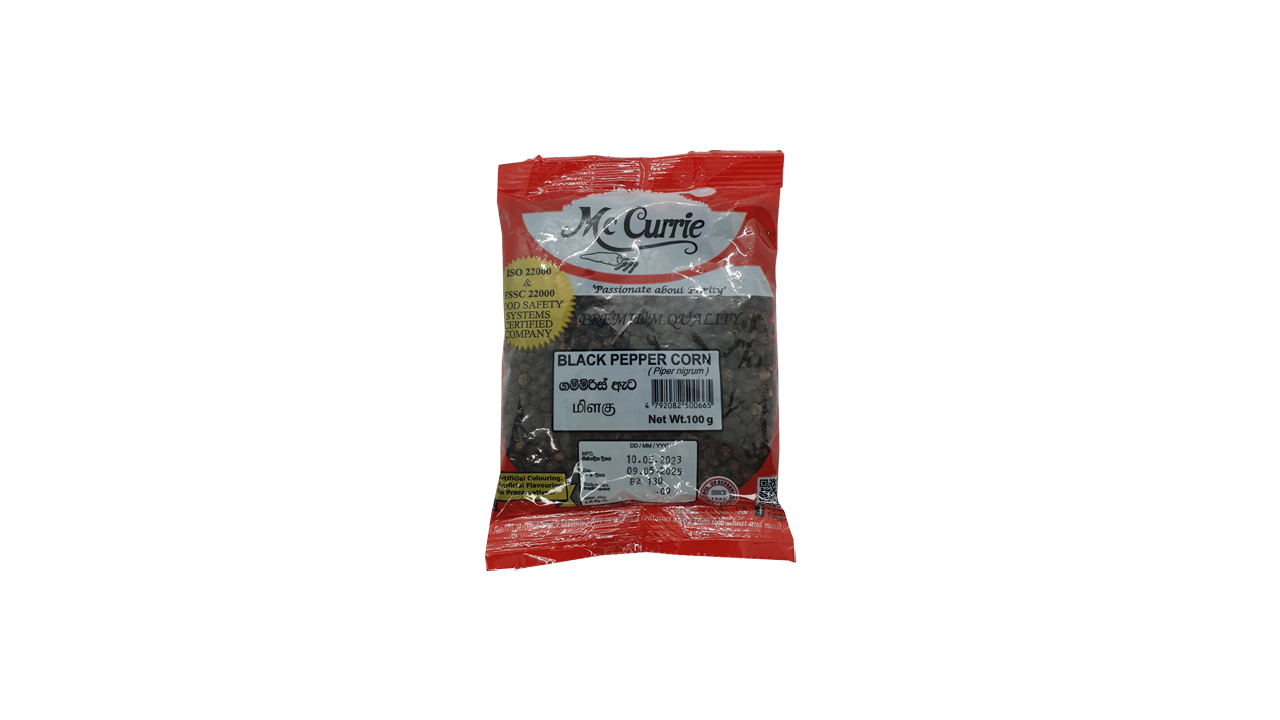 Mc Currie Black Pepper Corn (100g)