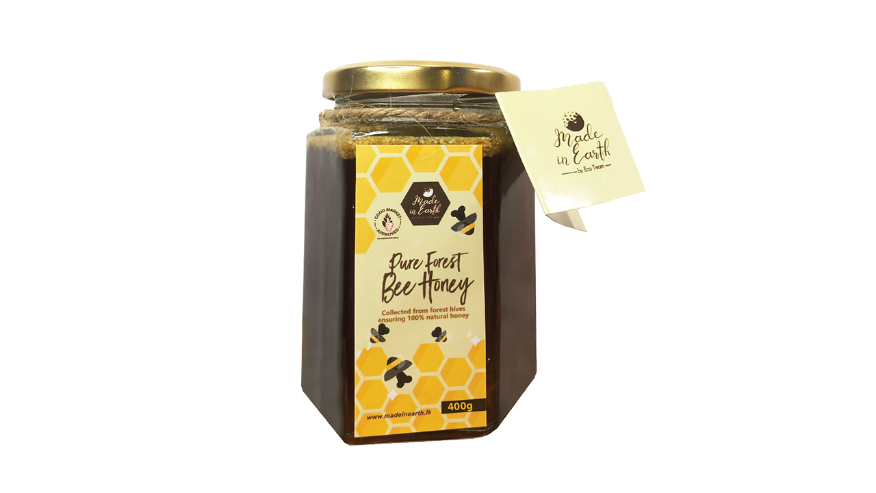 Made In Earth Pure Forest Bee Honey (400g)