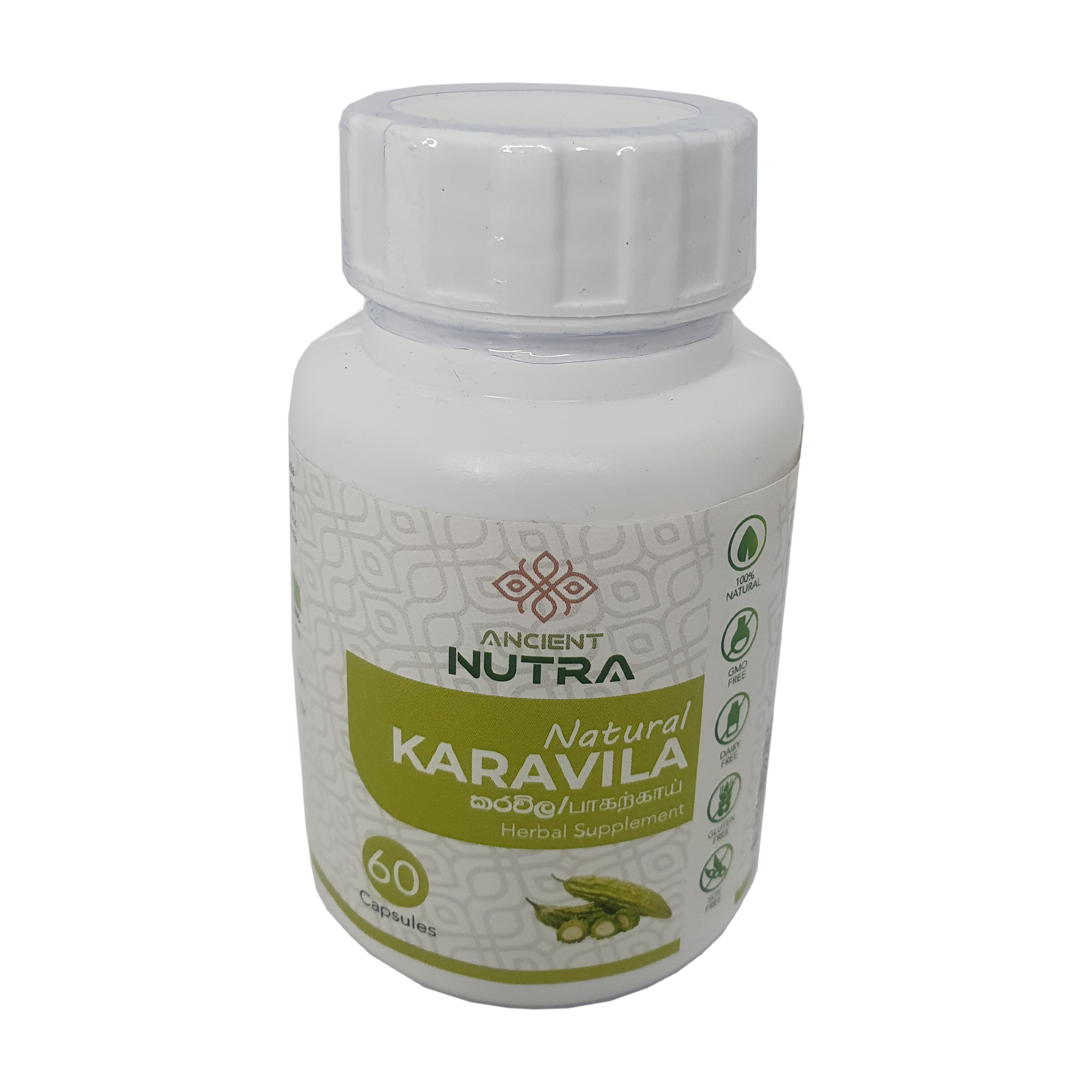 Ancient Nutra (Karavila) Bitter Melon (60 capsules)