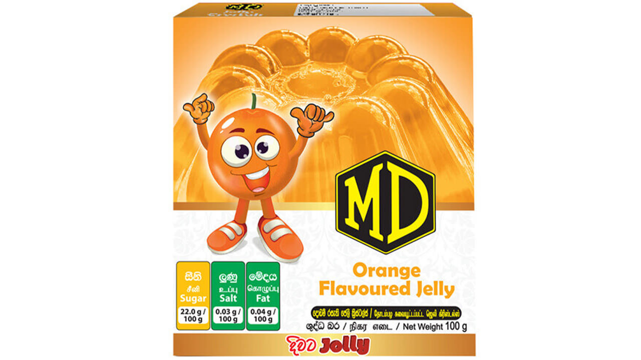 MD Jelly Crystal Orange