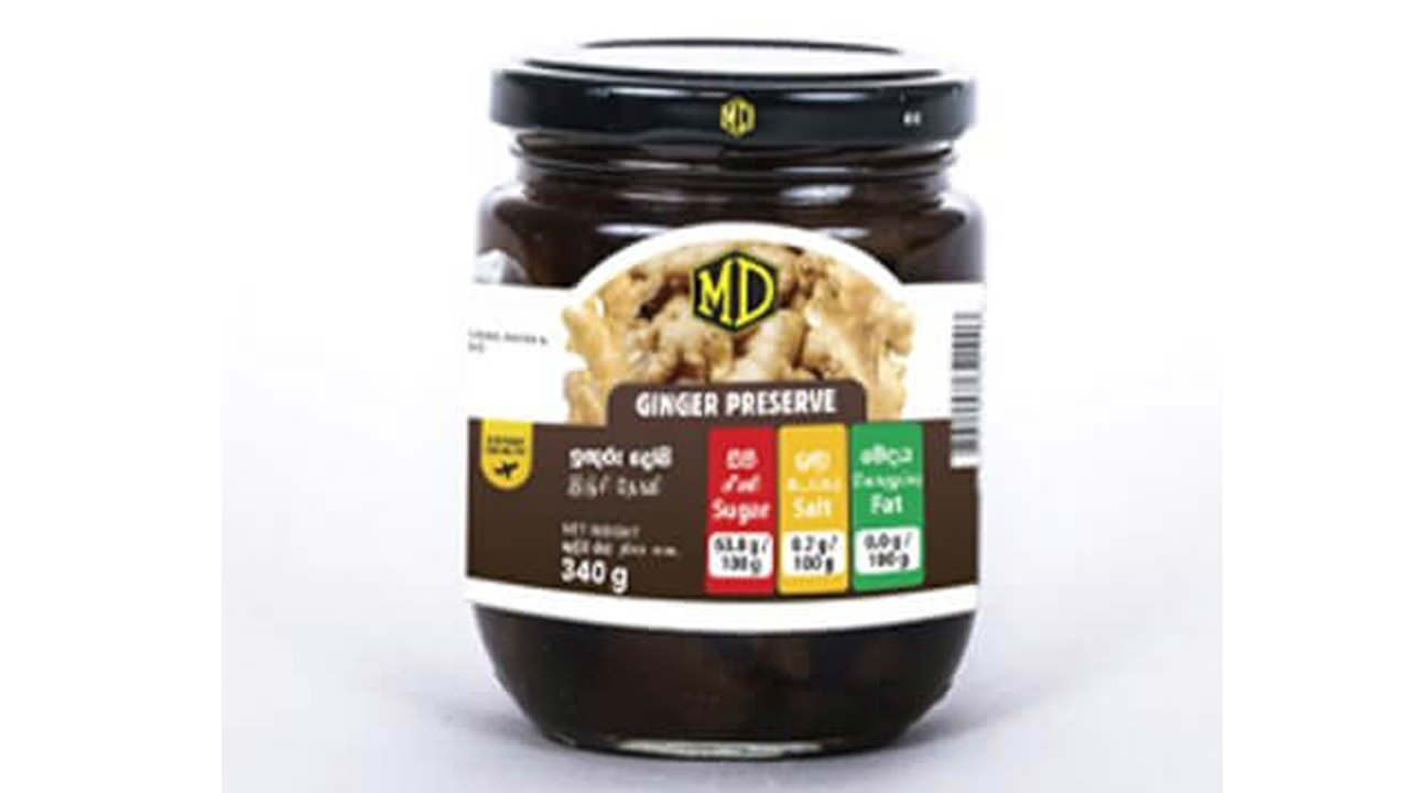 MD Ginger Preserve