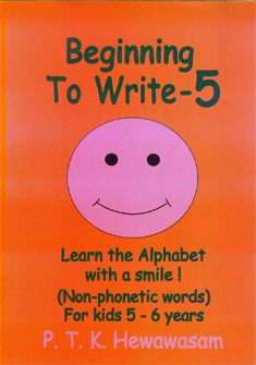 Beginning To Write -5