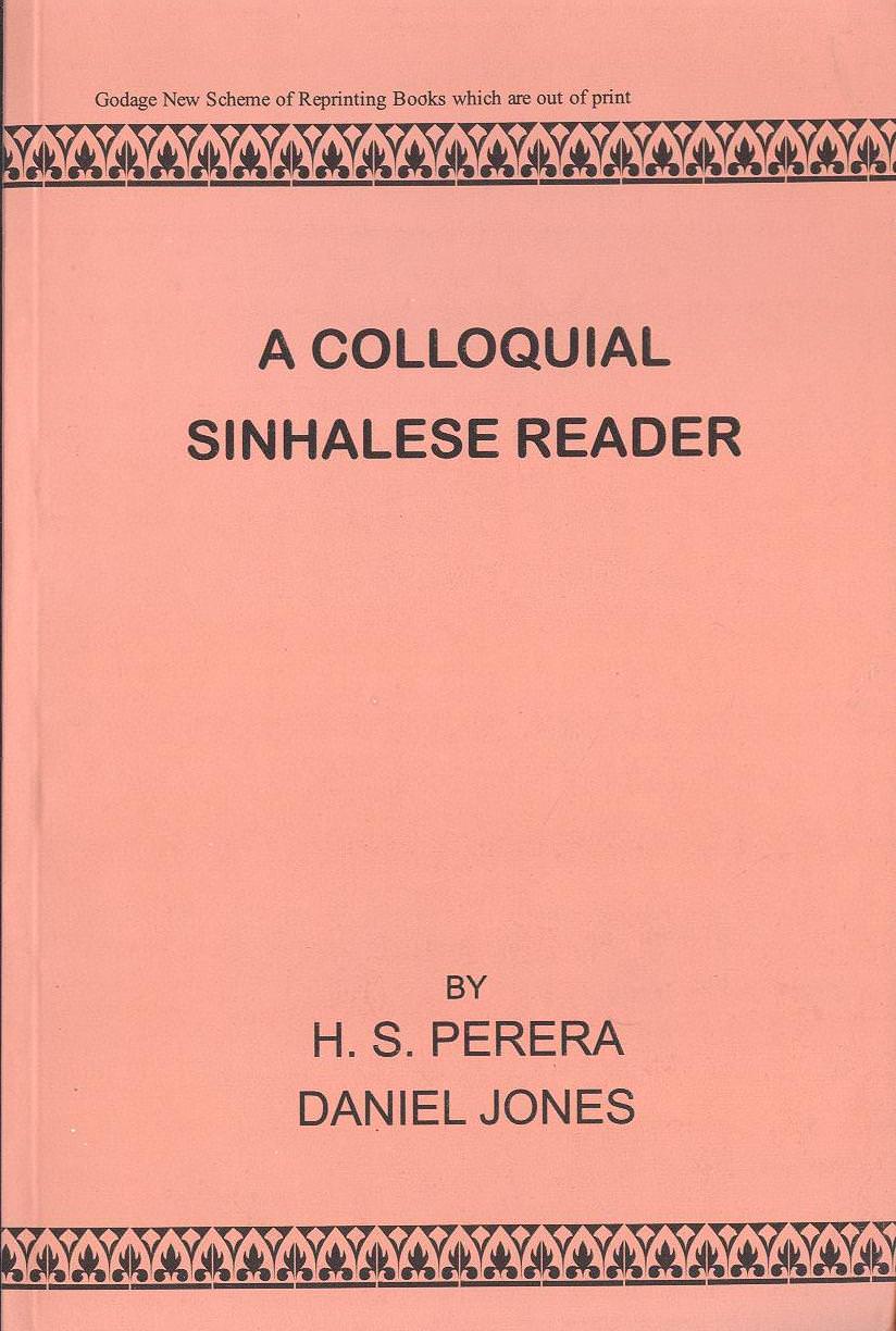 A Colloquial Sinhalese Reader