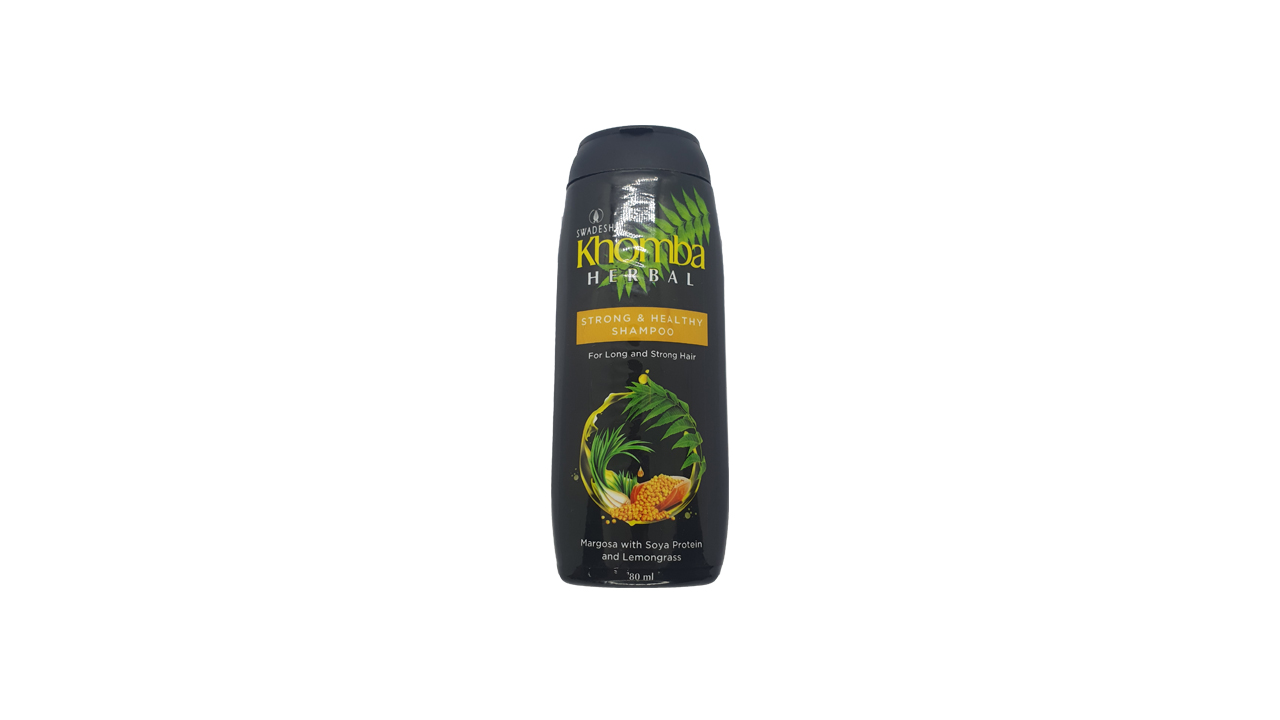 Swadeshi Khomba Herbal Strong & Healthy Shampoo