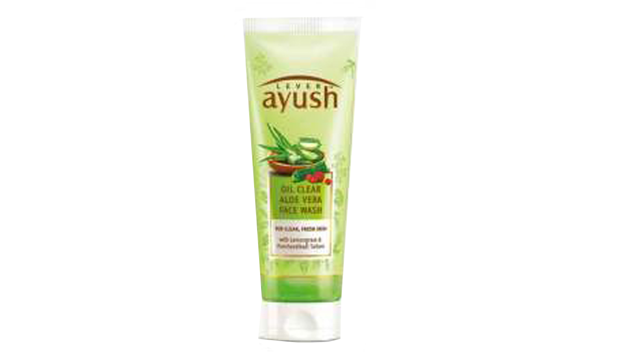 Ayush Natural Ayurvedic Oil Clear Aloe Vera Face Wash (80g)