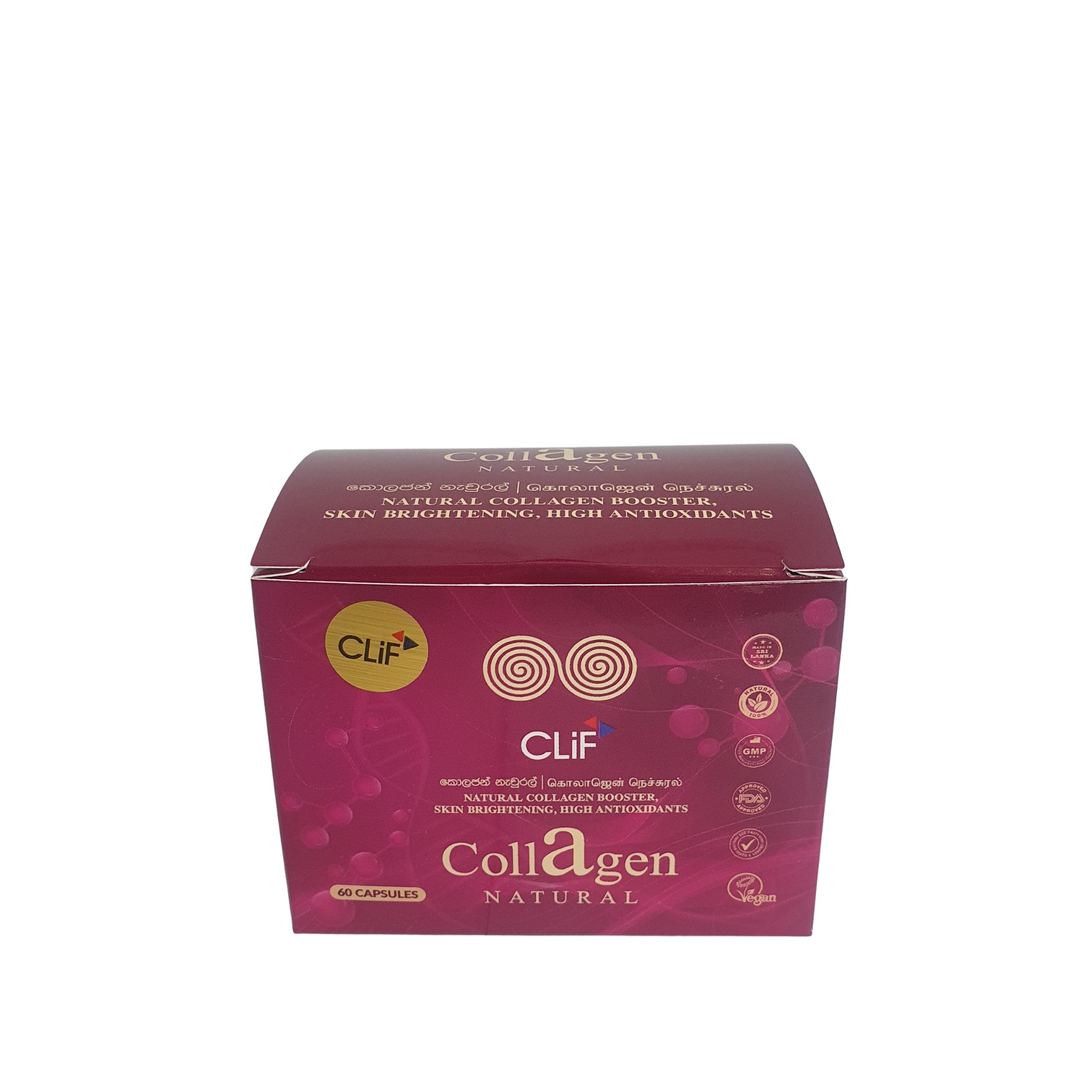 Clif Collagen Natural (60 Capsules)