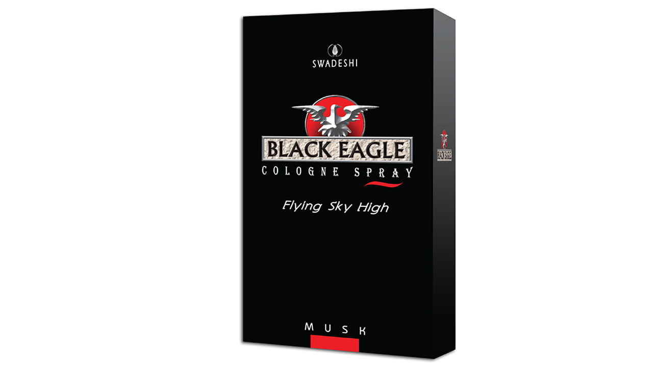 Swadeshi Black Eagle Musk Cologne Spray (100ml)
