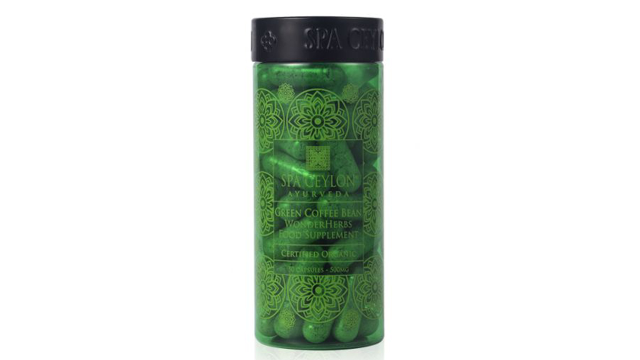 Spa Ceylon Green Coffe Bean - WonderHerbs Food Supplement (50 Capsules)
