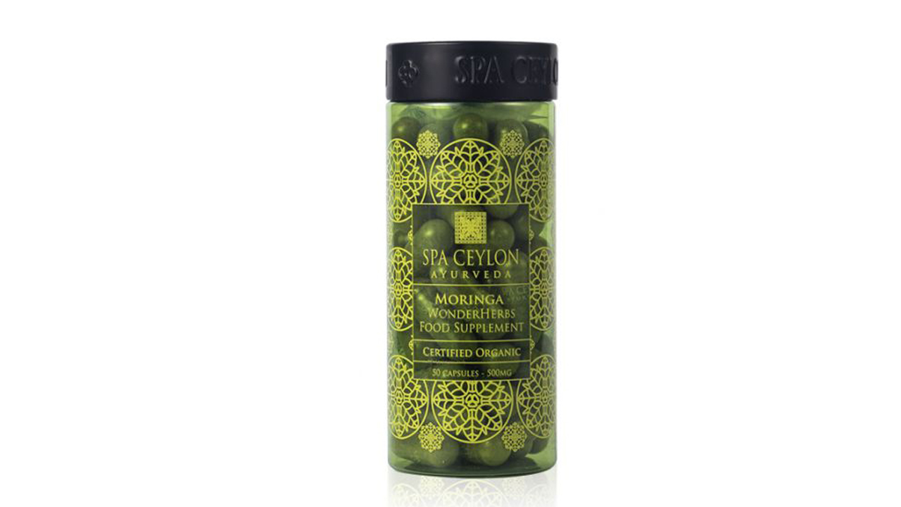 Spa Ceylon Moringa - WonderHerbs Food Supplement (50 Capsules)