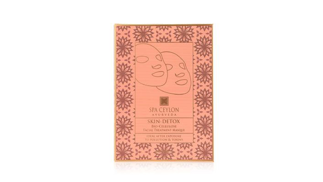 Spa Ceylon Sal & Saffron Vitamin E Rich Bio Cellulose Facial Treatment Masque (45g)