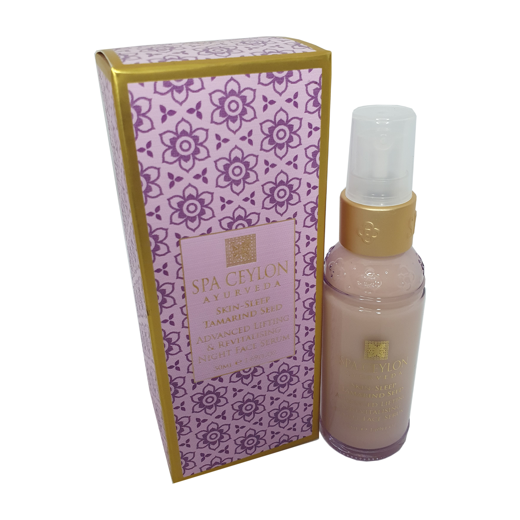 Spa Ceylon Skin Sleep Tamarind Seed Advanced Lifting and Revitalizing Night Face Serum (30ml)