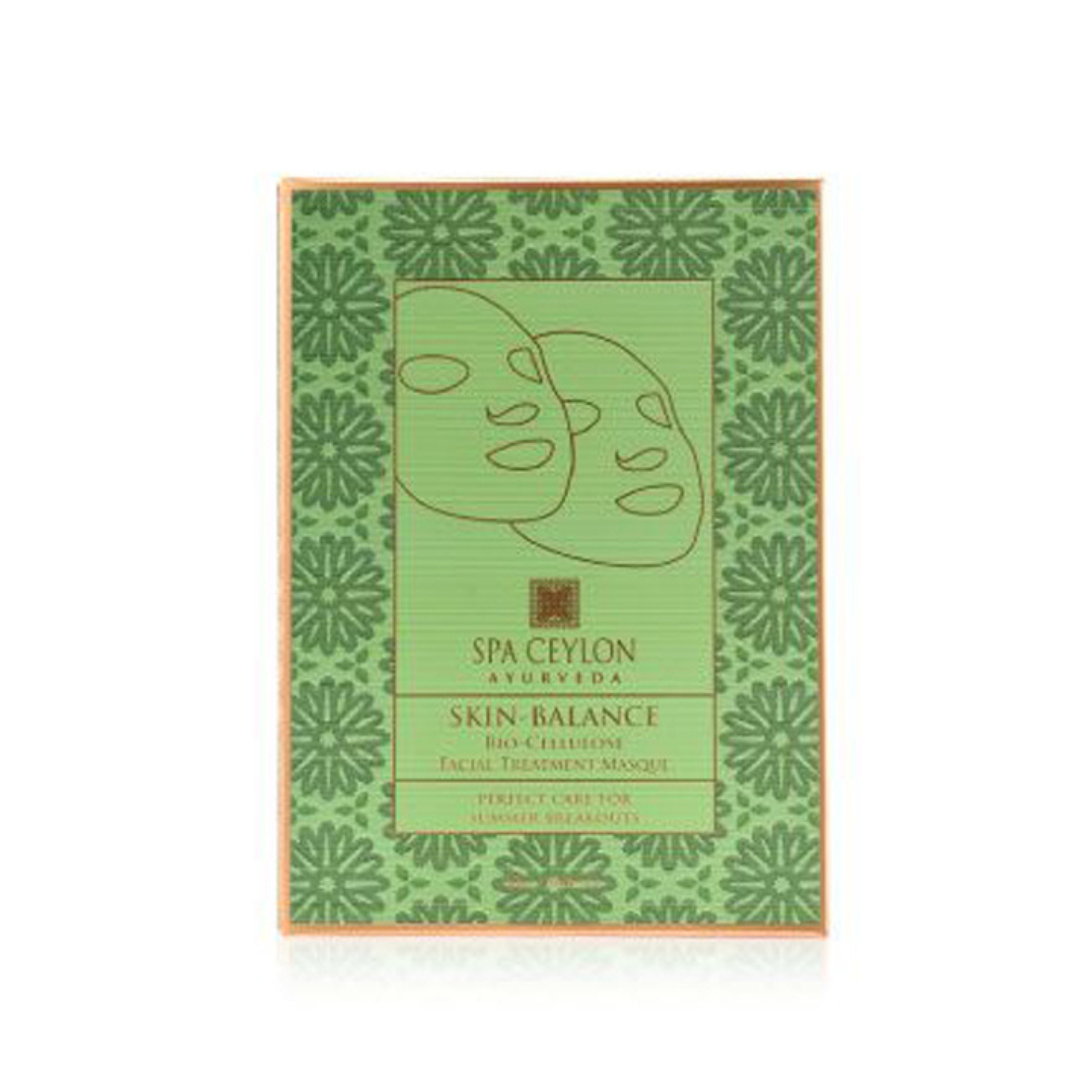 Spa Ceylon True Turmeric Vitamin C Glow Bio Cellulose Facial Treatment Masque (45g)