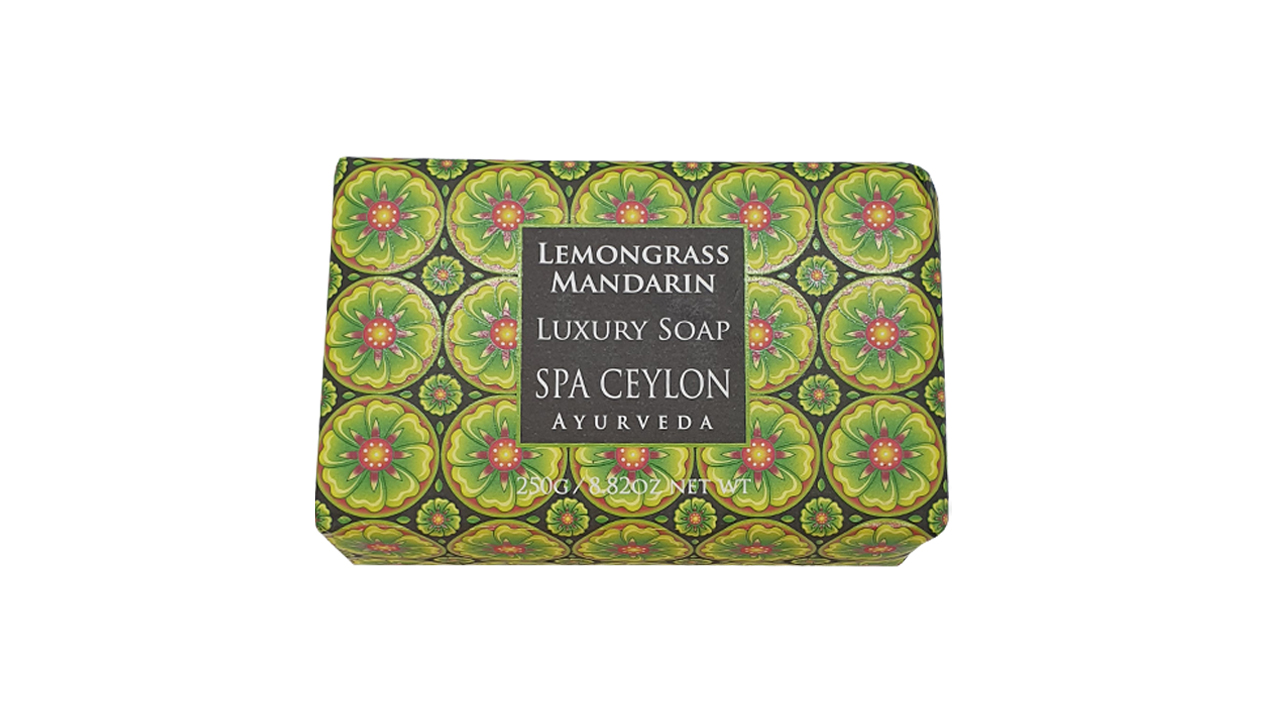 Spa Ceylon Lemongrass Mandarin Luxury Soap (250g)