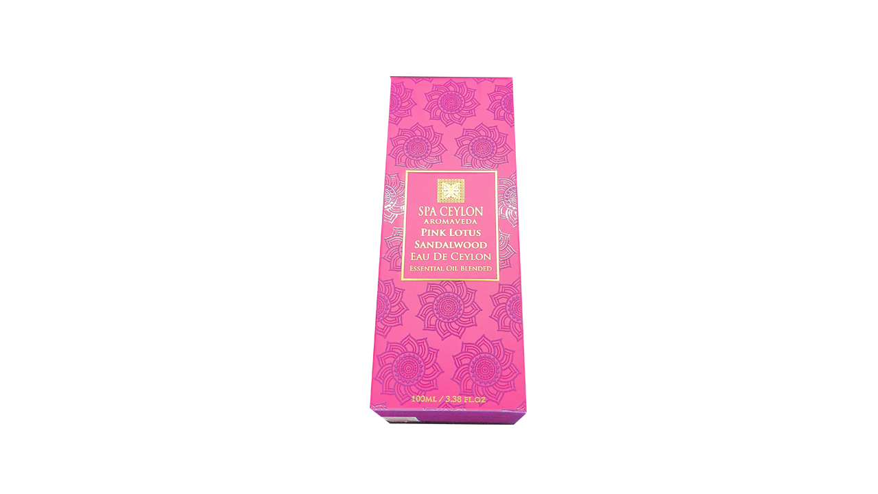 Spa Ceylon Pink Lotus Sandalwood Eau de Ceylon (100ml)