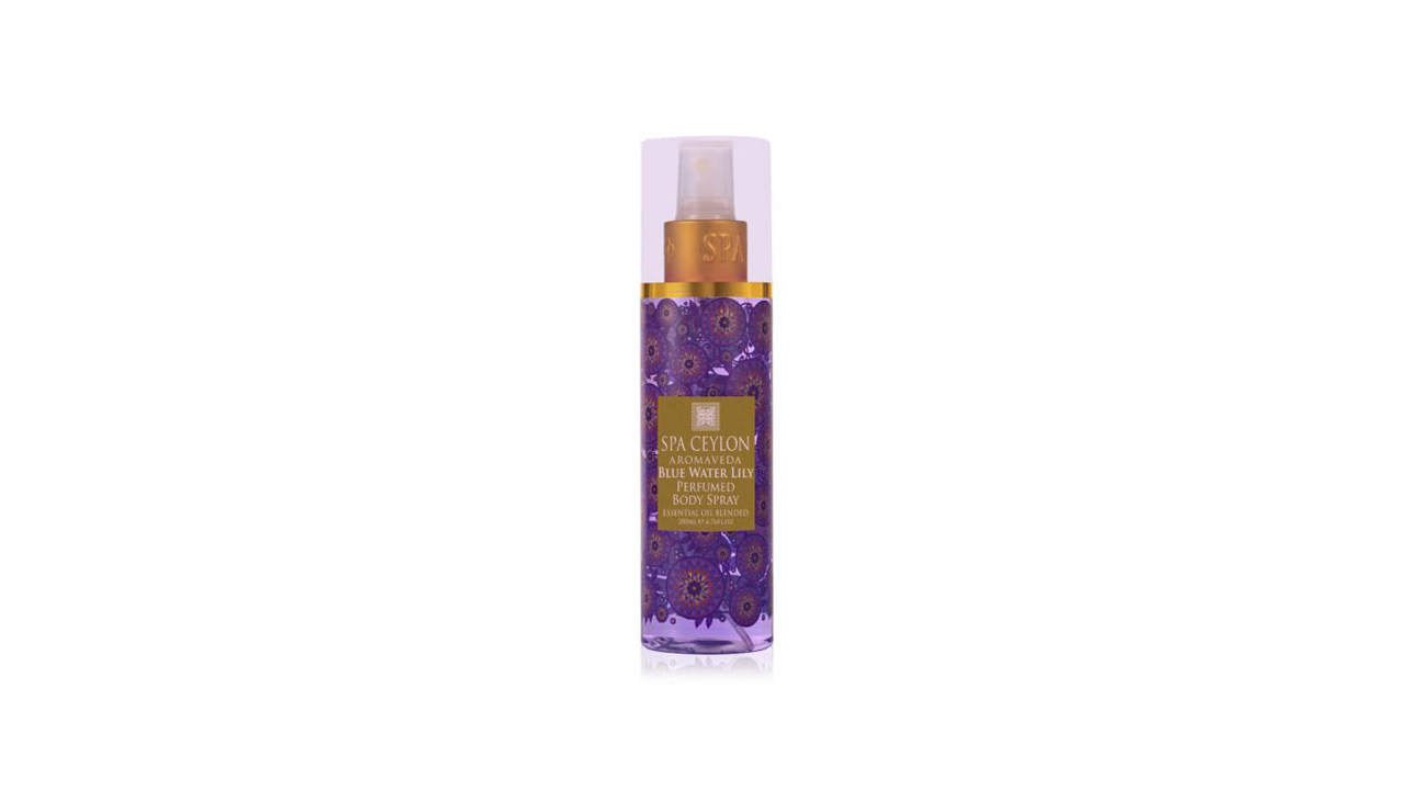 Spa Ceylon Blue Water Lily Perfumed Body Spray (200ml)