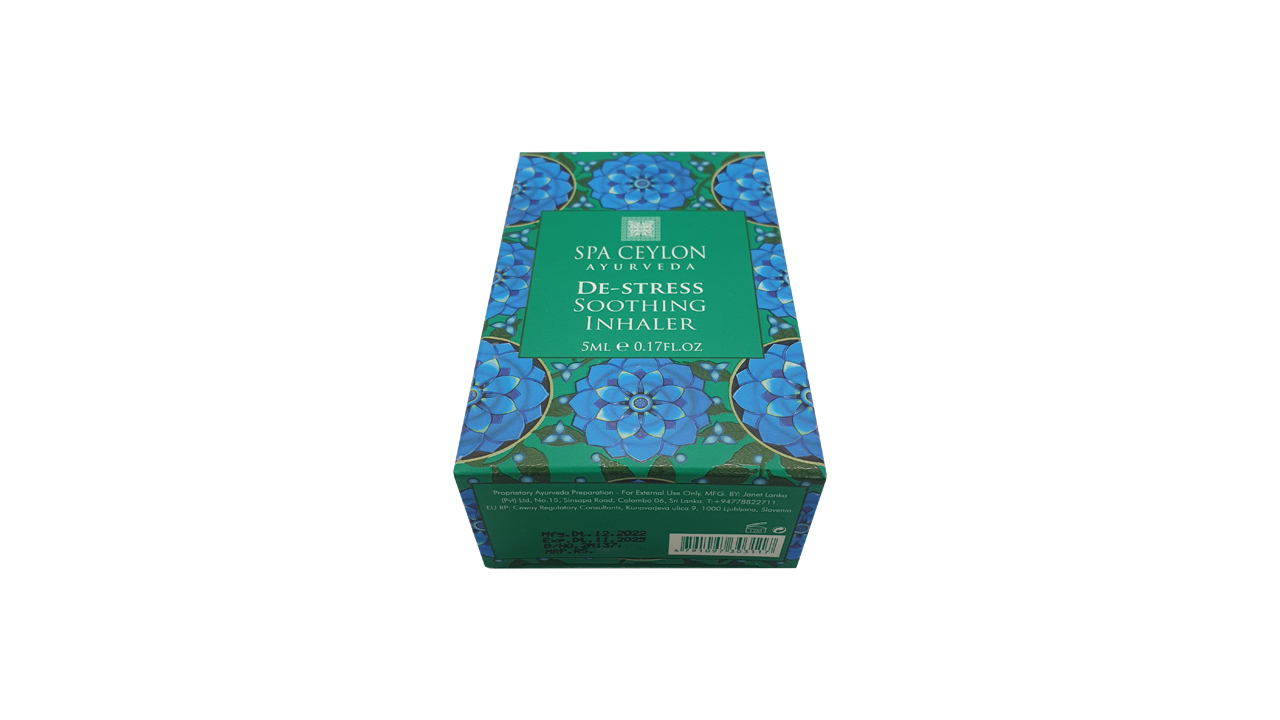 Spa Ceylon De-Stress Soothing Inhaler (5ml)