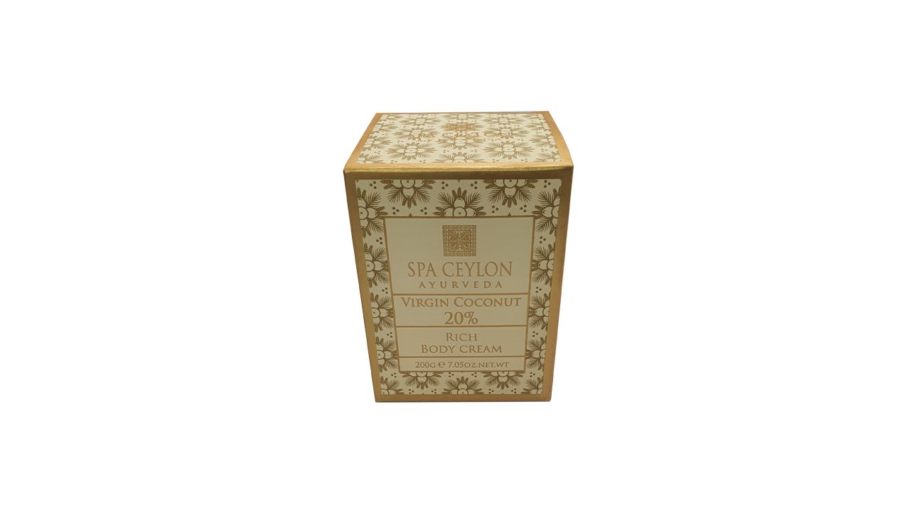 Spa Ceylon Virgin Coconut 20% Rich Body Cream (150g)