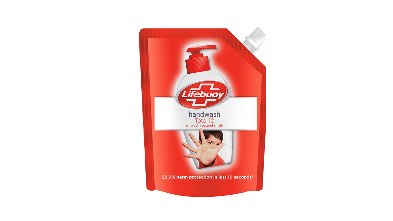 Lifebuoy Total 10 Handwash Refill Pouch (500ml)