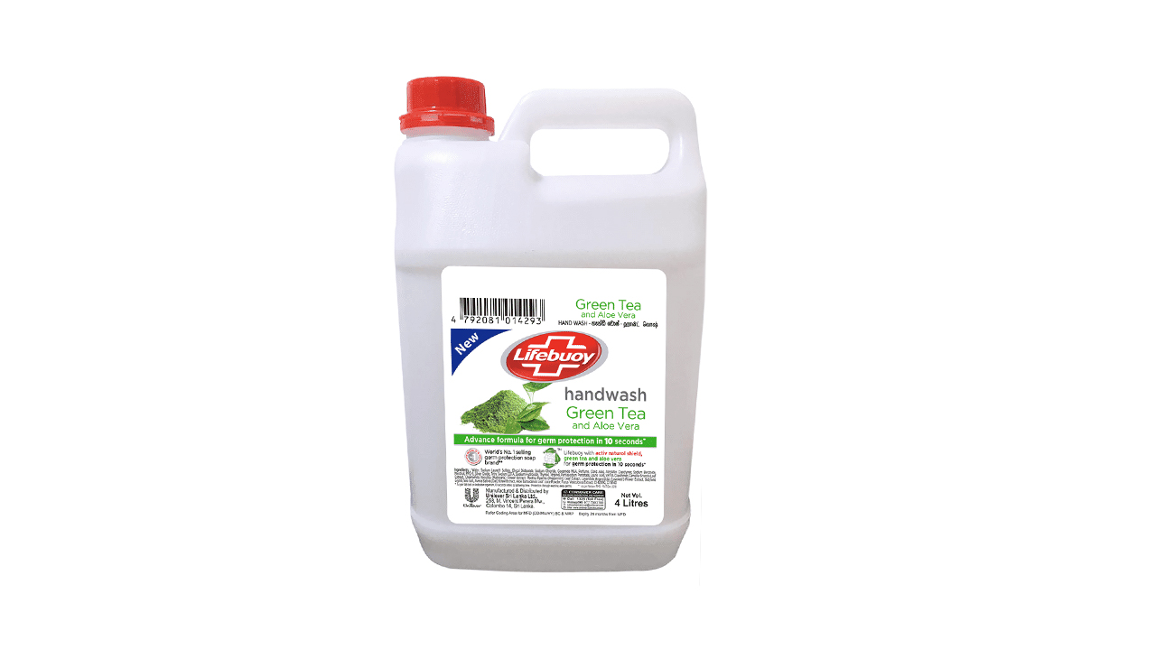 Lifebuoy Green Tea and Aloe Vera Handwash (4L)