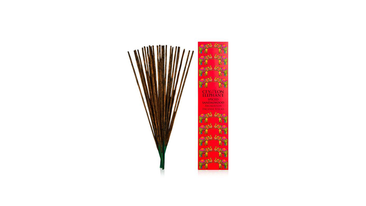 Spa Ceylon Ceylon Spiced Sandalwood Aromaveda 30 Incense Sticks