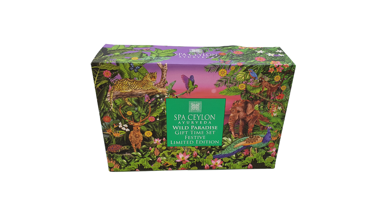 Spa Ceylon Wild Paradise Gift Time Set Festive Limited Edition