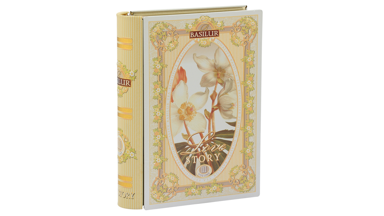 Basilur Tea Book "Love Story - Volume III" (100g) Caddy