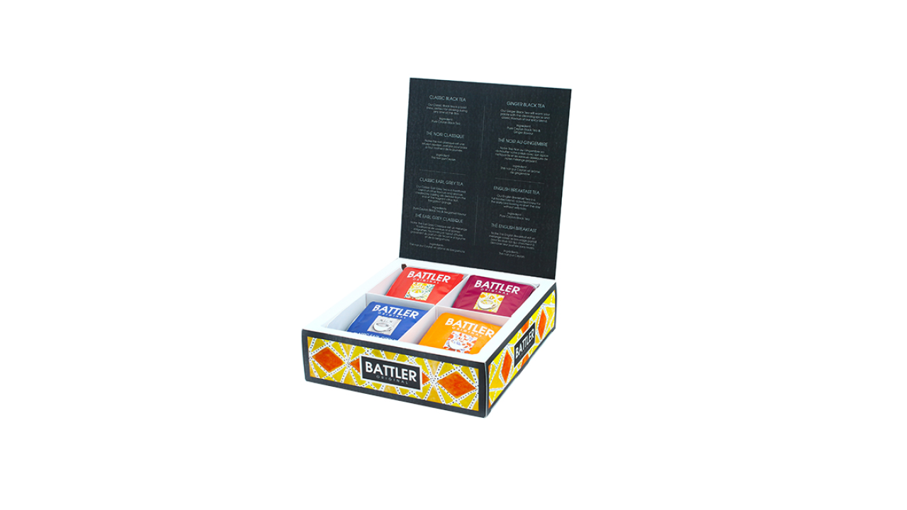 Battler Original Gift Box of Black Tea (80g) 40 Tea Bags