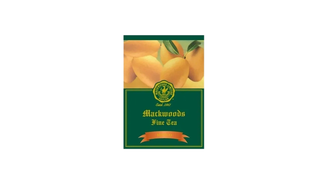Mackwoods Mango Flavoured Single Estate Black Tea 25 Enveloped Tea Bags (50g)