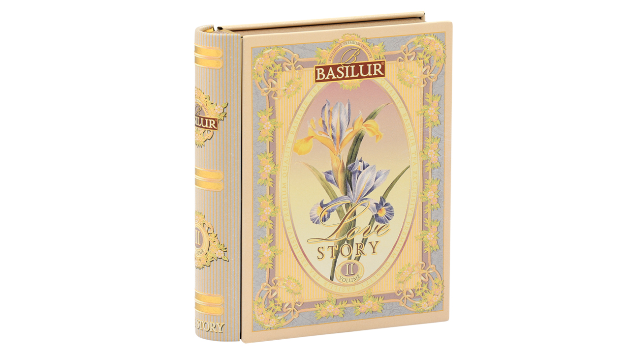 Basilur "Miniature Tea Book - Love Story Volume II" (10g) Caddy