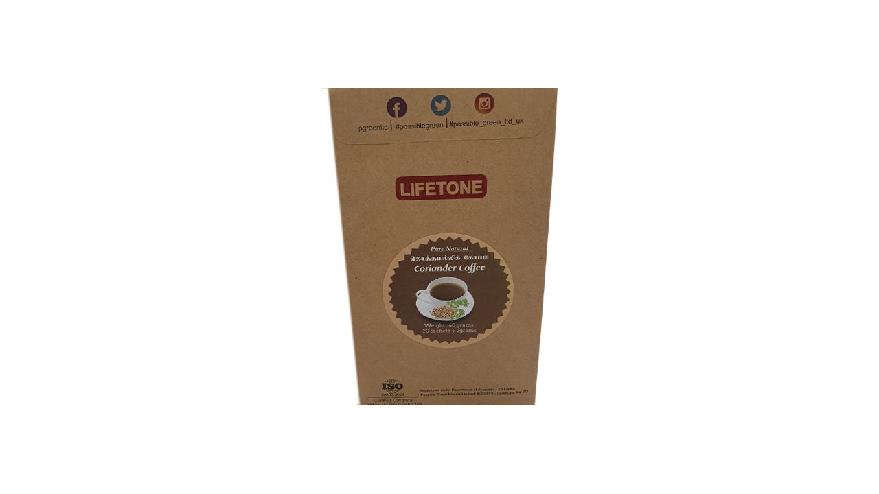 Lifetone Coriander Seed Coffee (40g) 20 Sachet