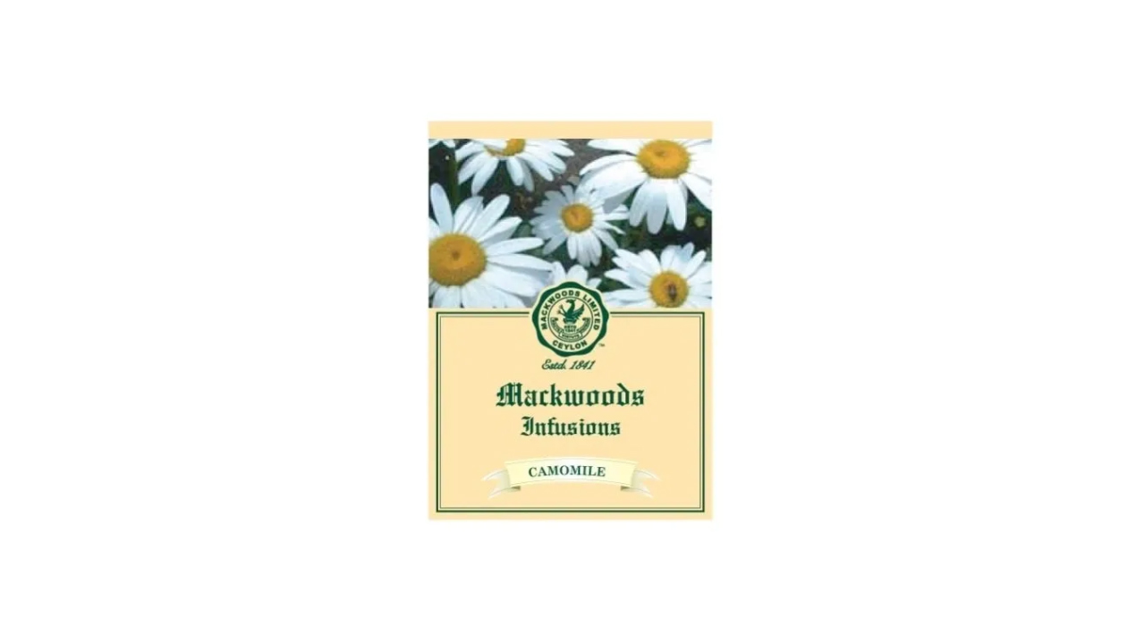 Mackwoods Chamomile Herbal Infusion In 25 Enveloped Bags (50g)