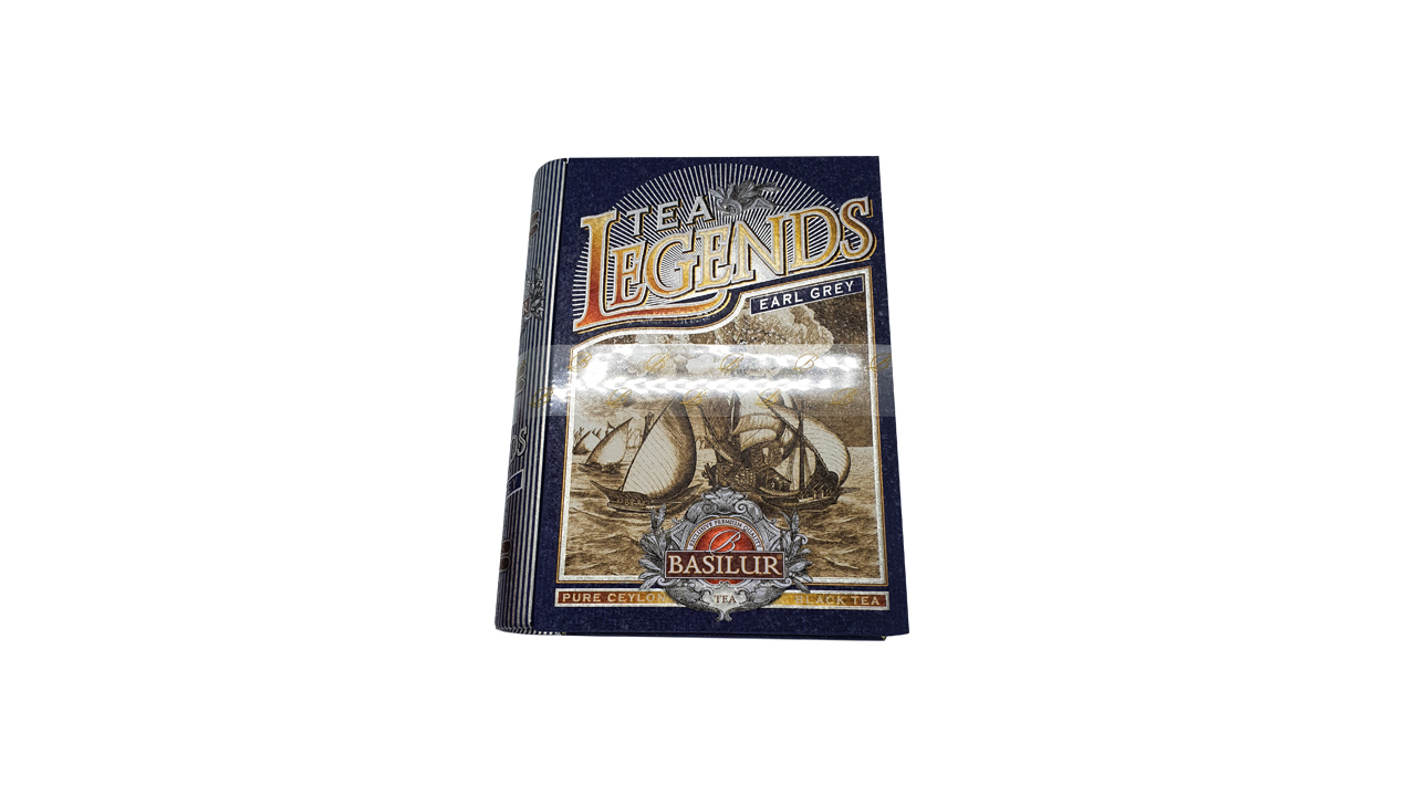 Basilur Tea Book "Tea Legends - Earl Grey" (100g) Caddy