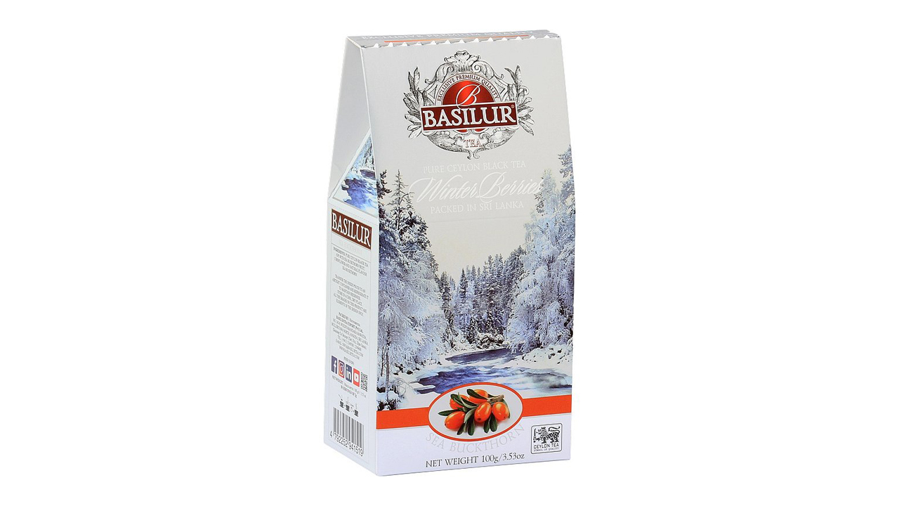 Basilur Winter Berries "Sea Buckthorn" (100g)