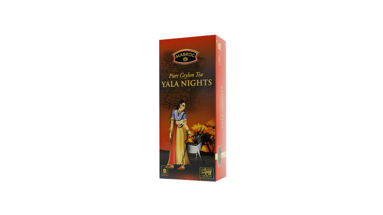 Mabroc Legends Range - Yala Nights (50g ) 25 Tea Bags