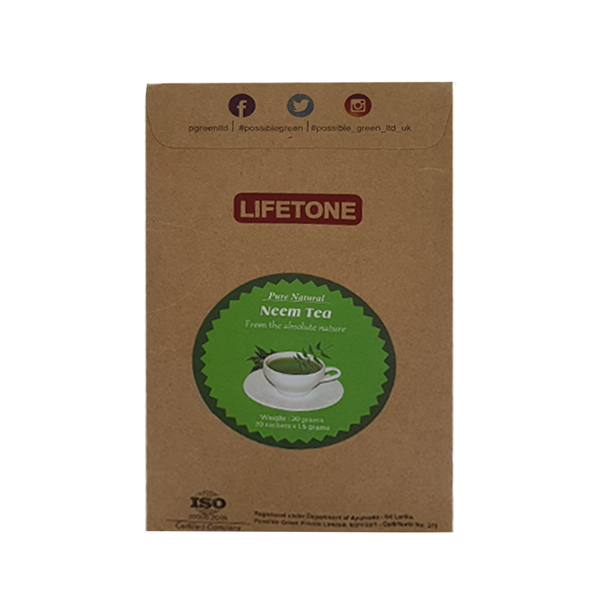 Lifetone Neem Leaf Tea (30g)