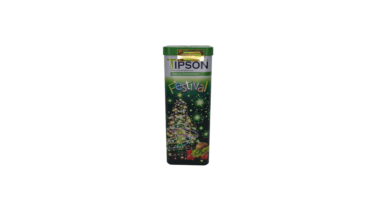 TIPSON FESTIVAL Kiwi & Strawberry gÃ¼ner Tee 75g