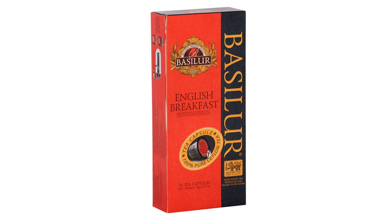 Basilur English Breakfast Tea Capsules (25g)