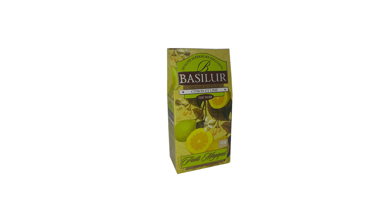 Basilur Lemon and Lime Ceylon Black Tea (100g)