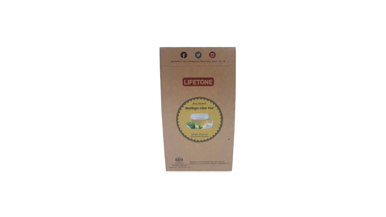 Lifetone Moringa Lime Tea (40g)