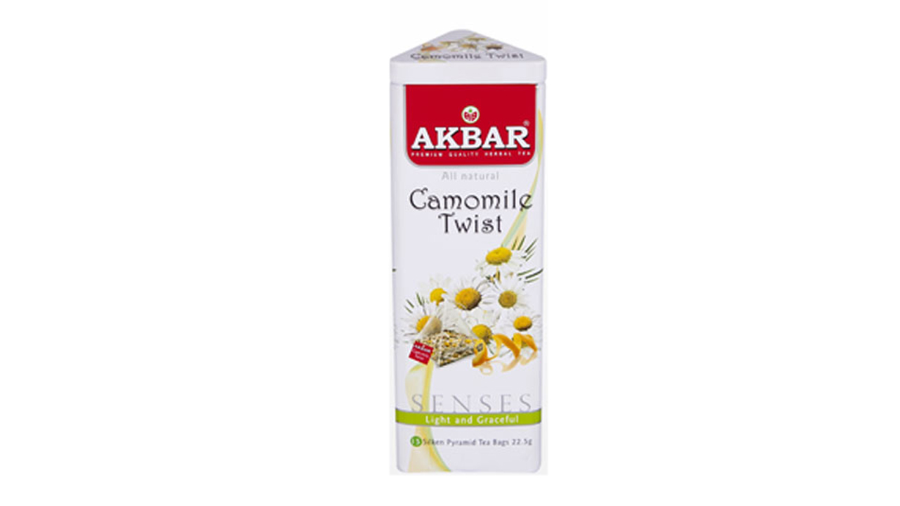 Akbar Chamomile Twist (22.5g) 15 Tea Bags