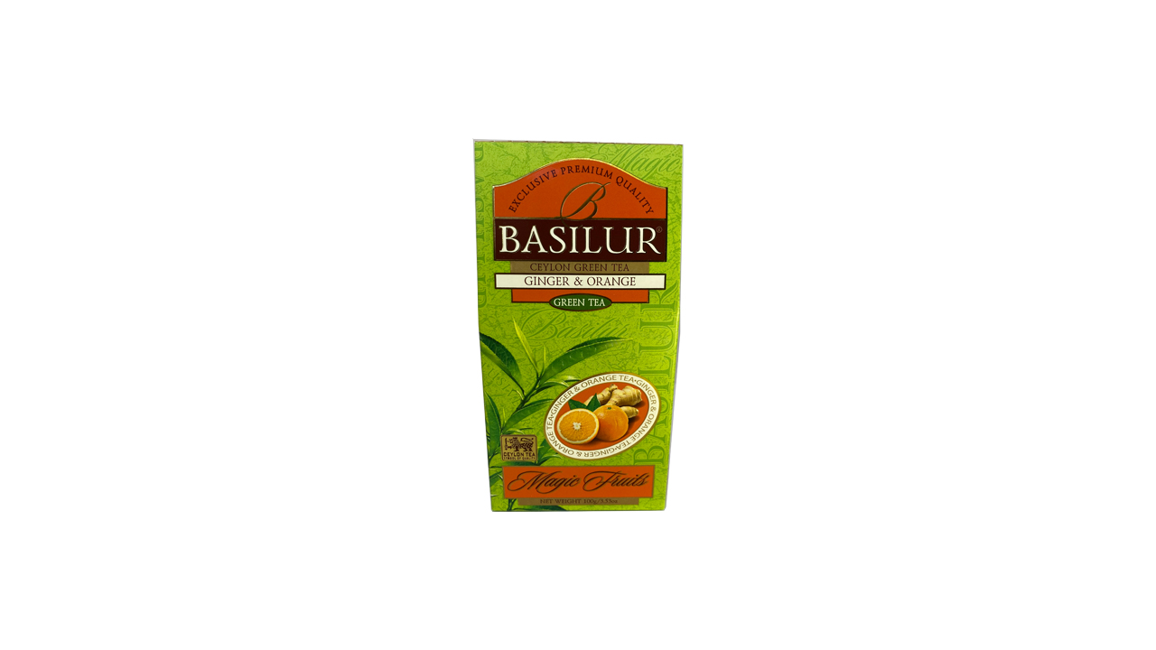 Basilur Magic Green Ginger & Orange (100g)