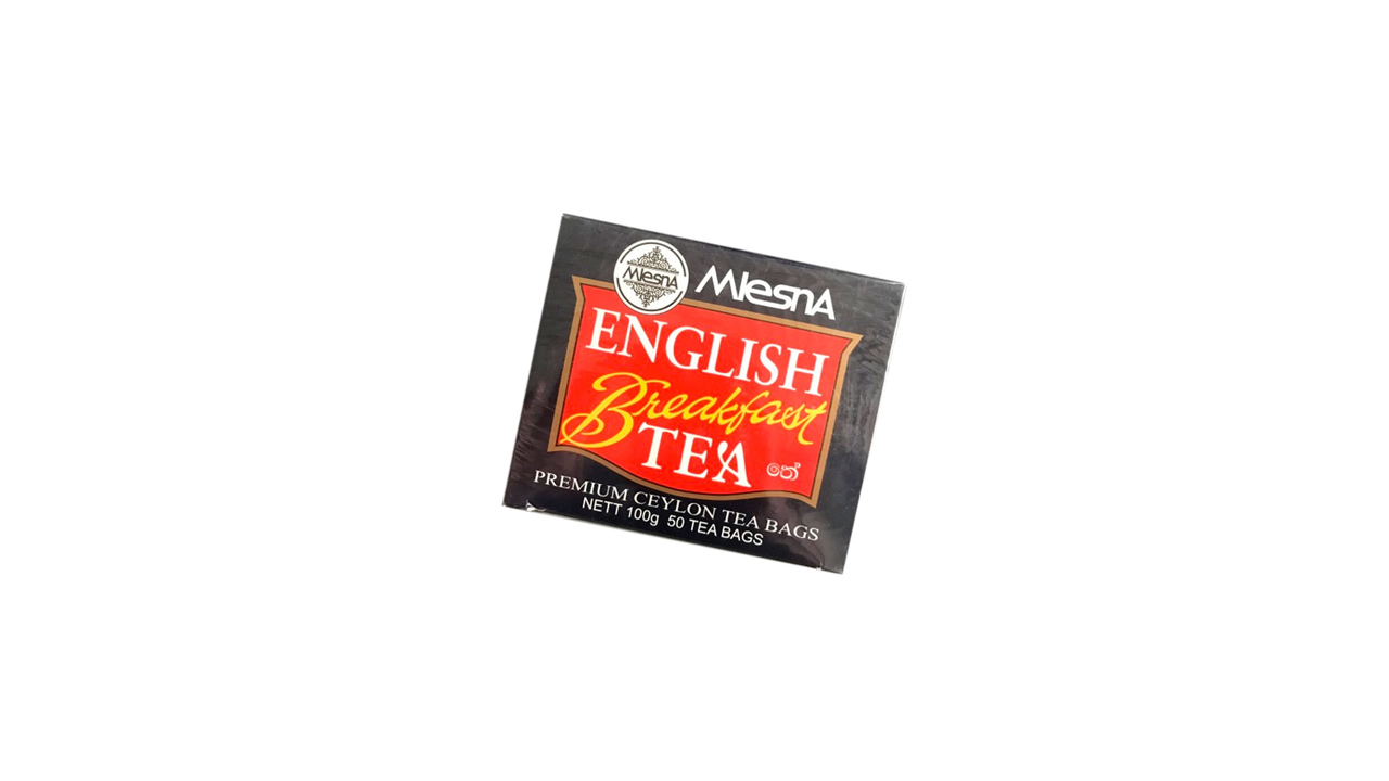 Mlesna Tea English Breakfast (100g) 50 Tea Bags