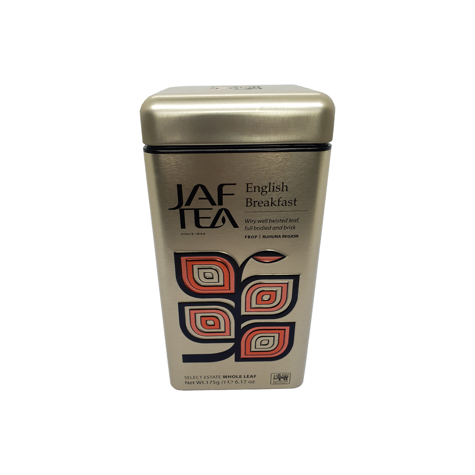 Jaf Tea Classic Gold Collection English Breakfast Caddy (175g)