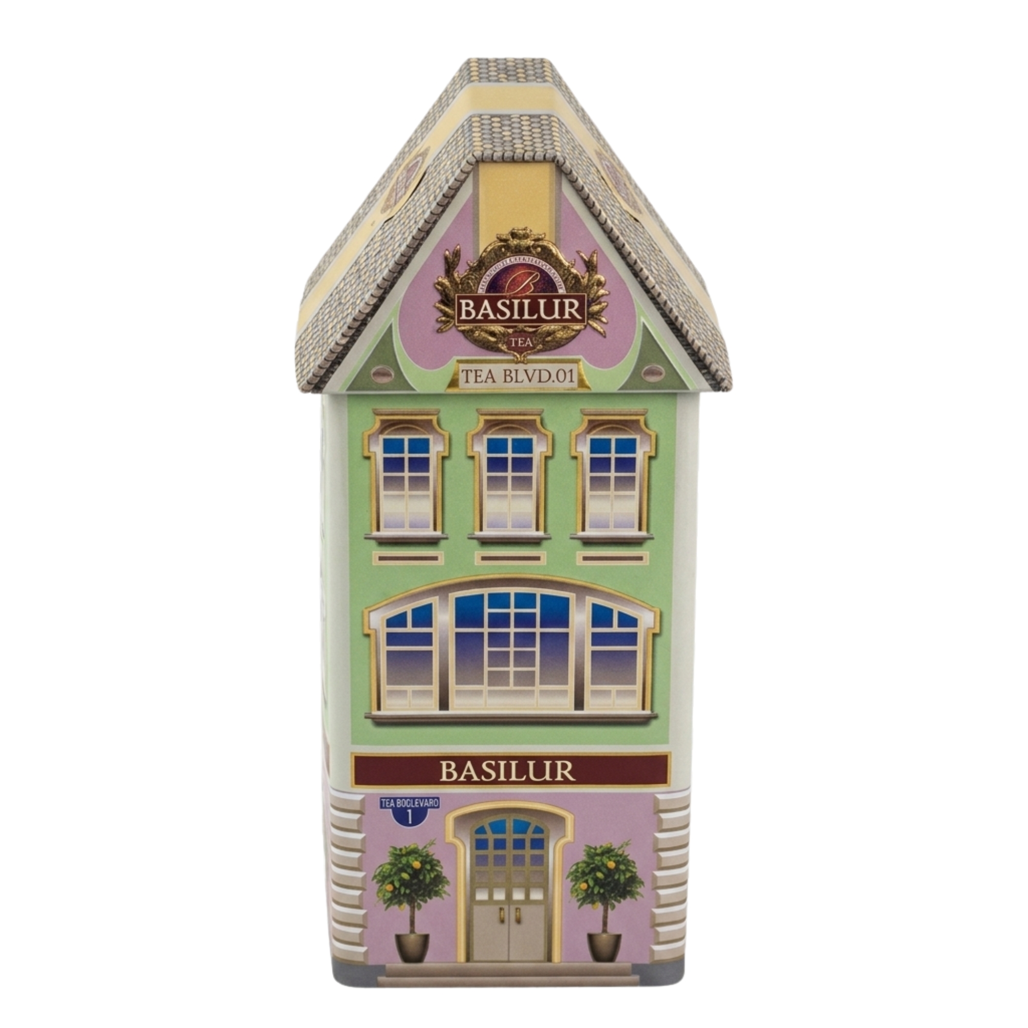 Basilur Tea House "Tea Boulevard 1" (75g)  Caddy