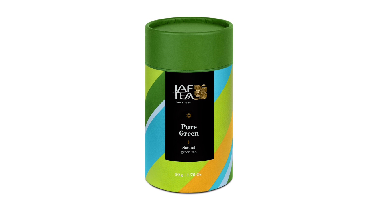 Jaf Tea Pure Green Natural Green Tea Caddy (50g)