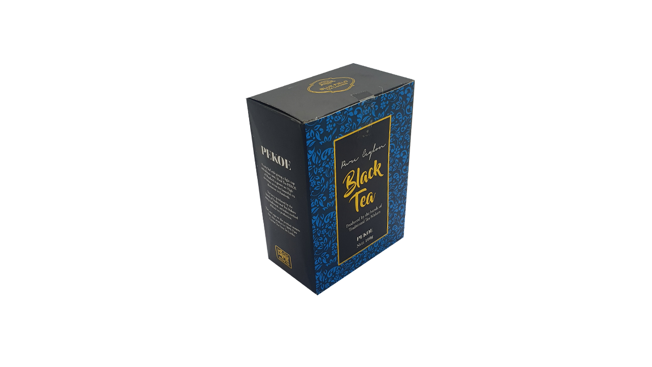 Blue Field Pure Ceylon PEKOE Grade Black Loose Tea (100g)
