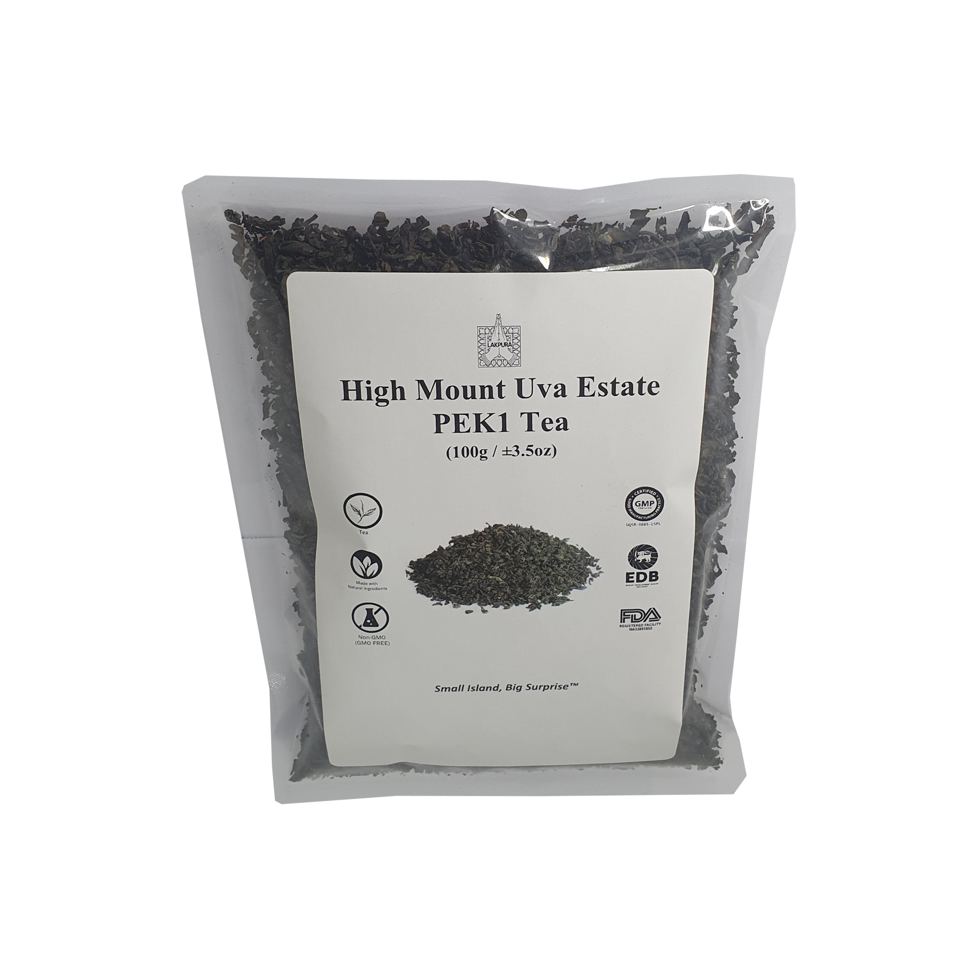 Lakpura® Uva High Mount Uva Estate PEK1 Tea (100g)